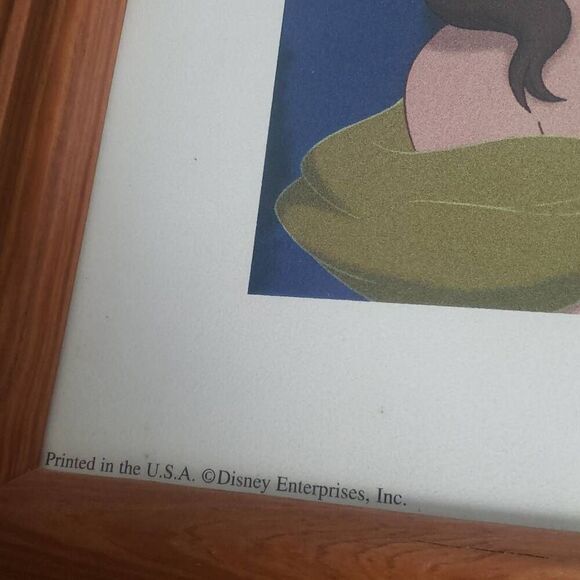 Beauty and the Beast Lithograph Picture Frame - Picture 5 of 8